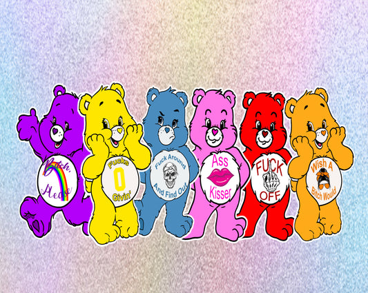 Sassy bears collage