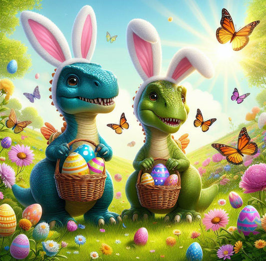 Dino and friends Easter