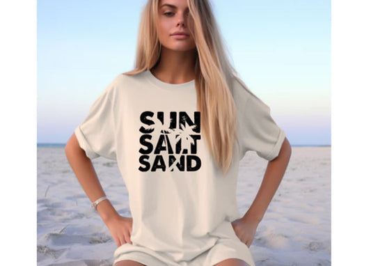 Sun salt sand