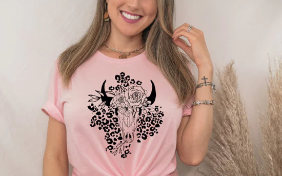 Skull boho cheetah