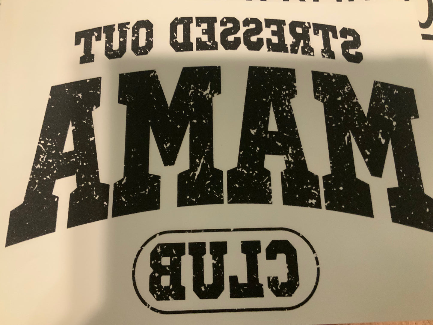 Stressed out mama club