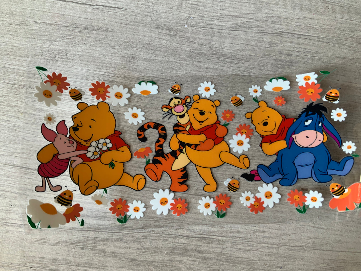 Pooh daisies