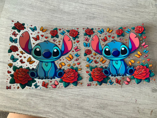Stitch roses