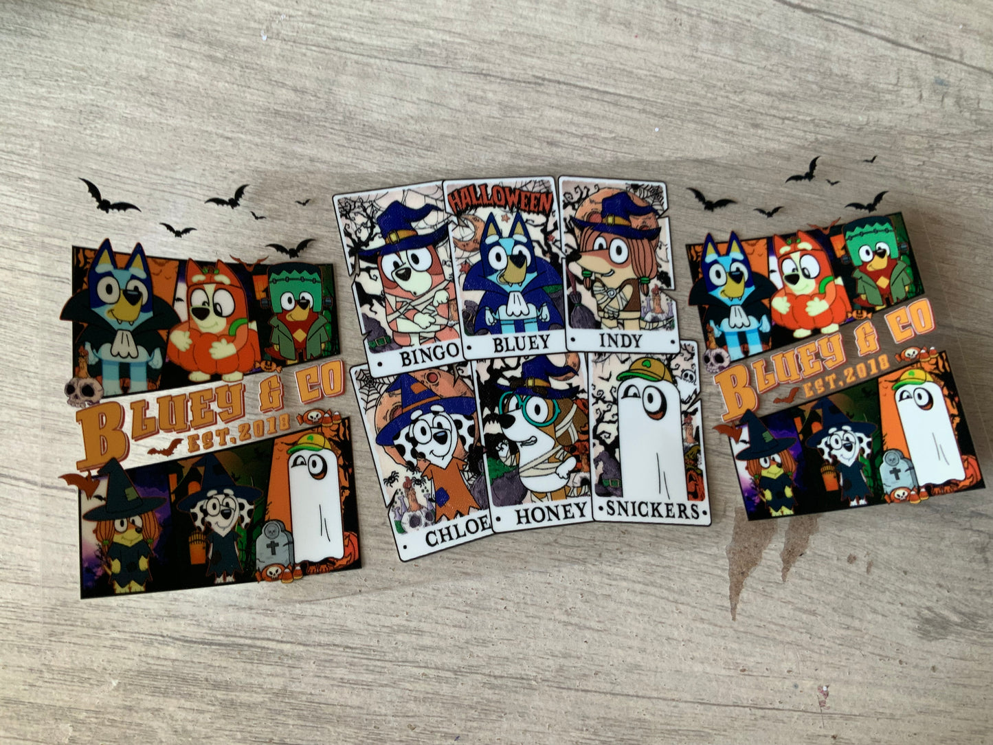 Bluey Halloween friends