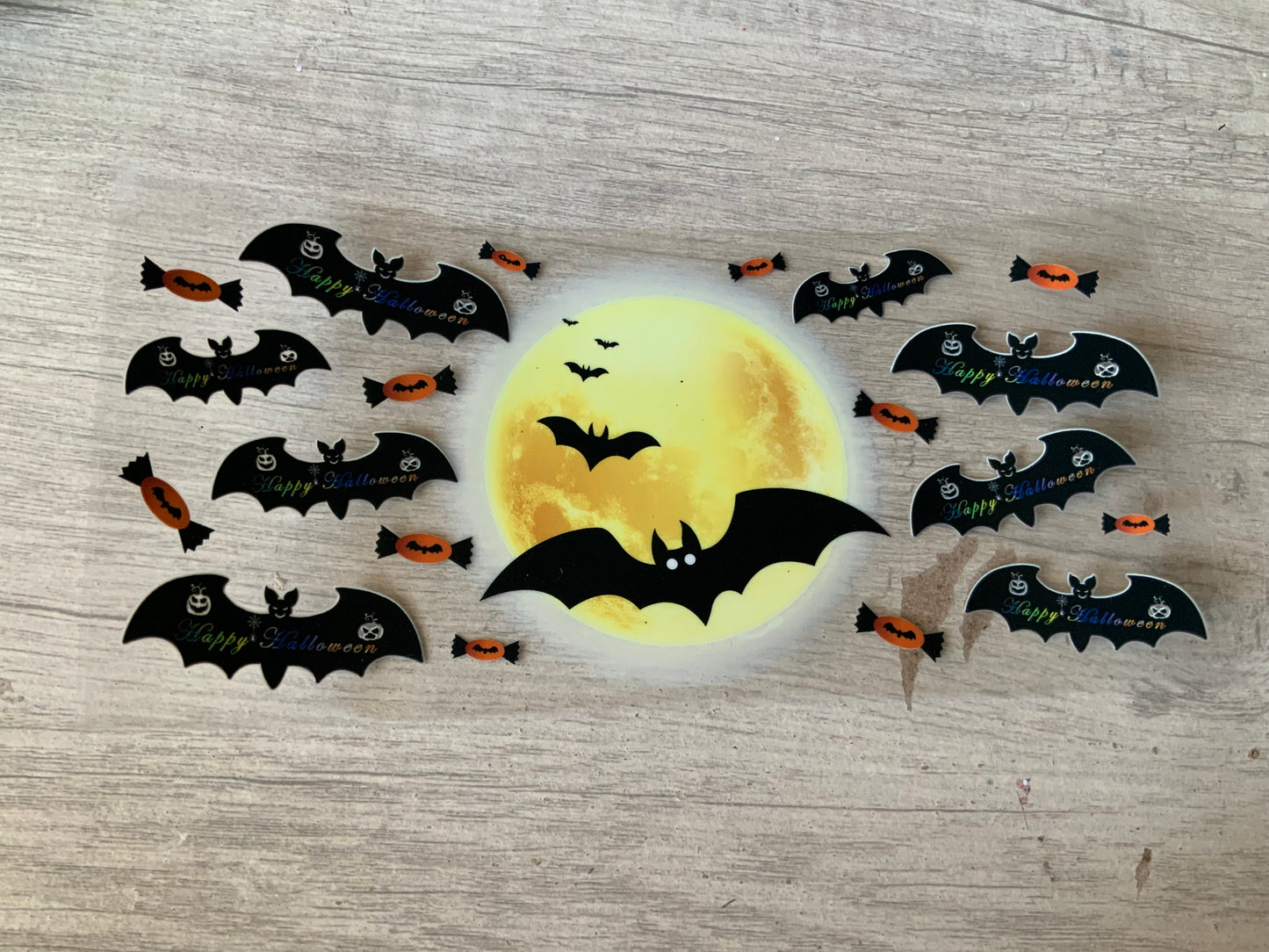 Bats and moon
