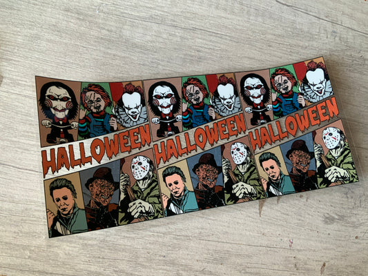 Horror Halloween blocks