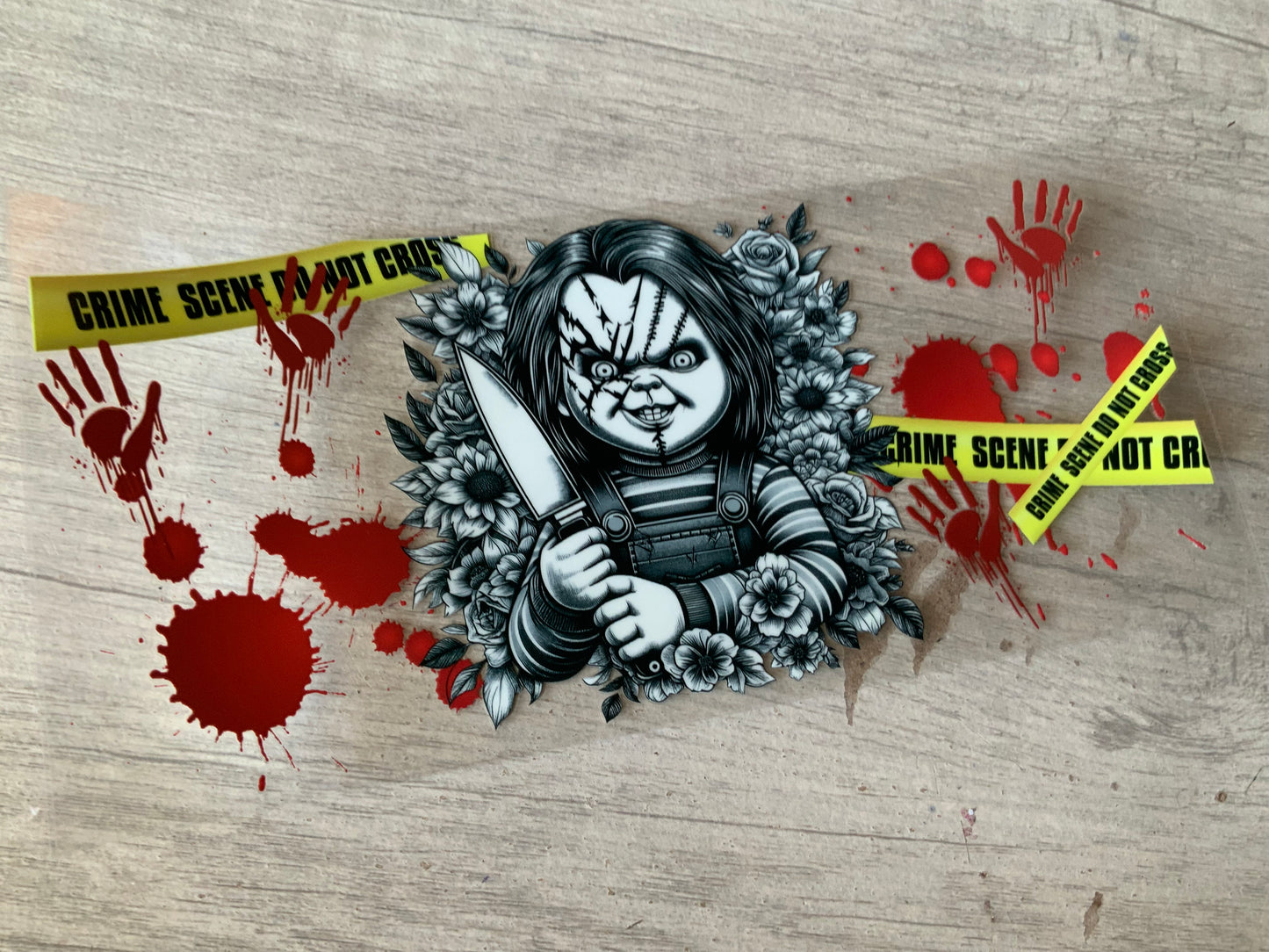 Chucky crime scene
