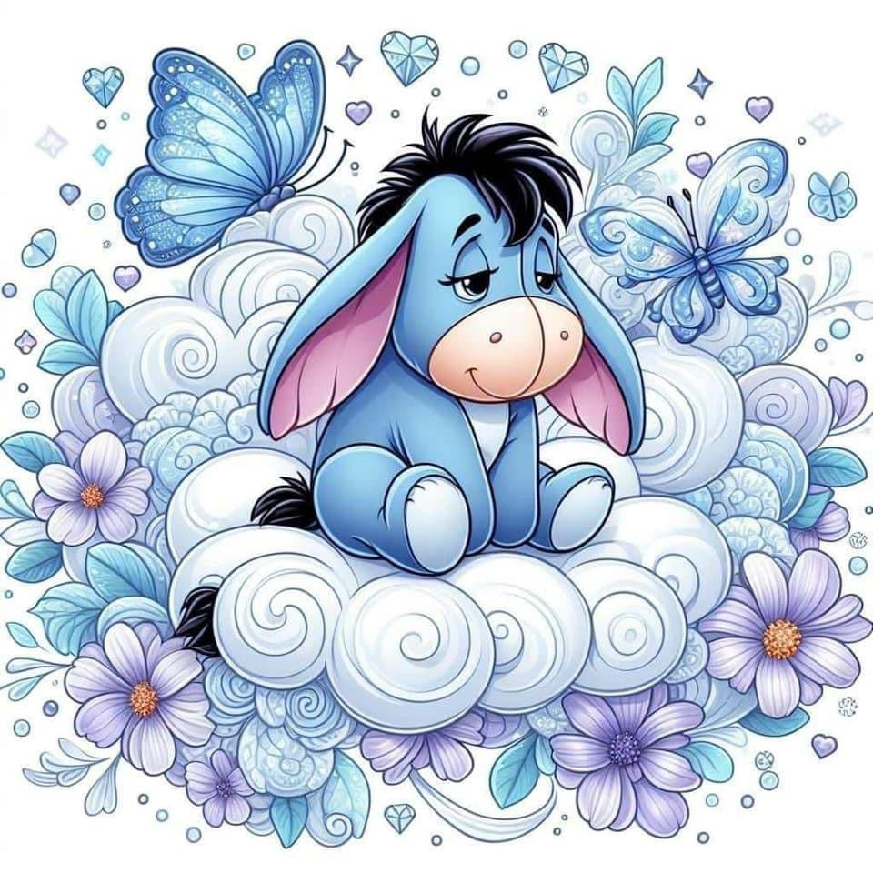 Eeyore blue