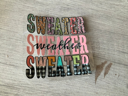 Sweater weather
