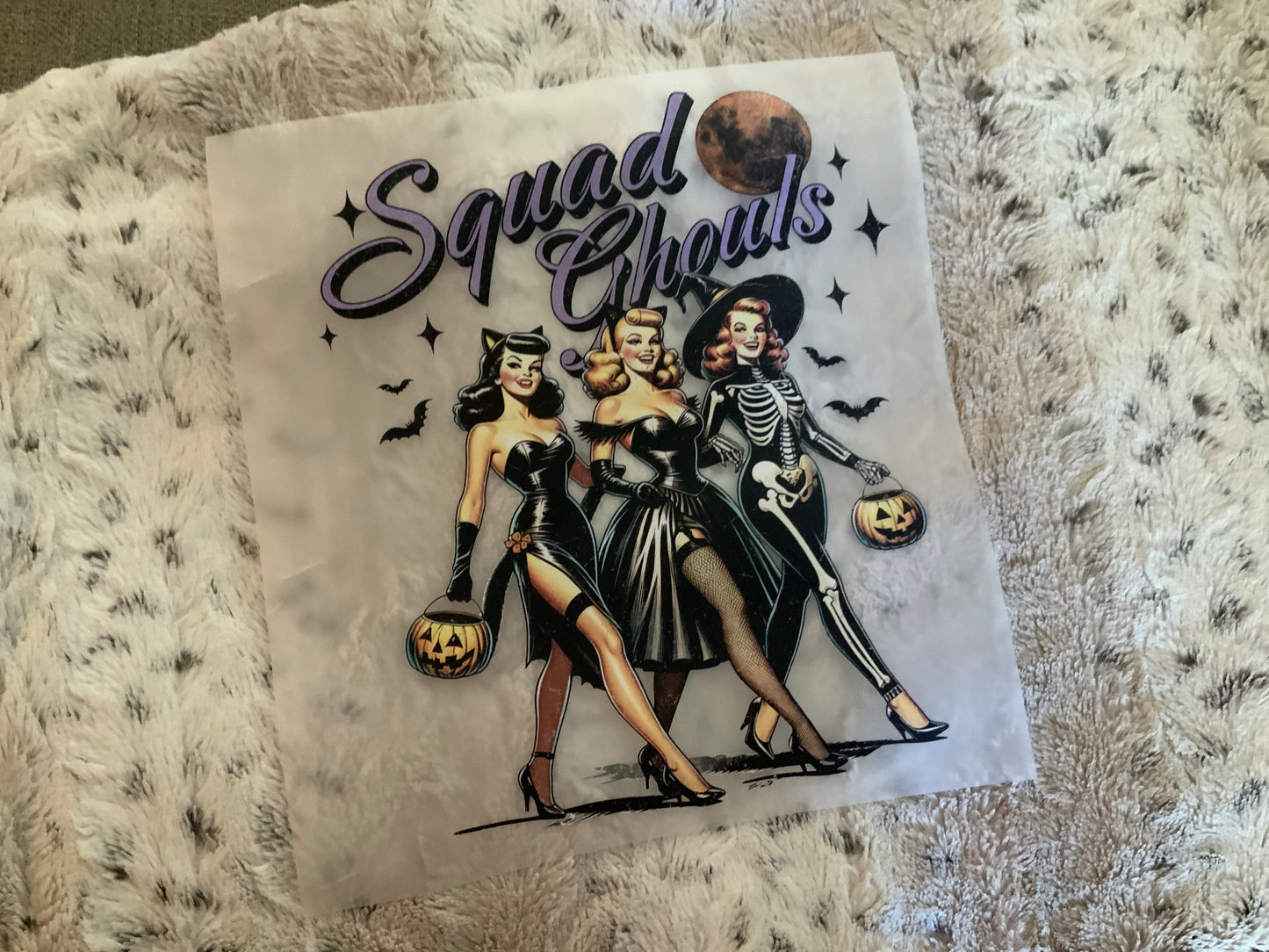 Squad ghouls pin up