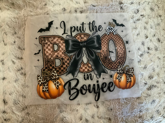 Boo in boogie bow