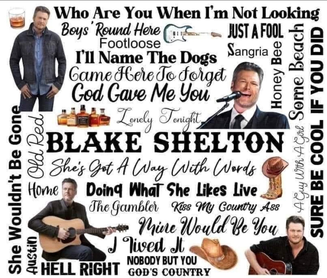 Blake Shelton words