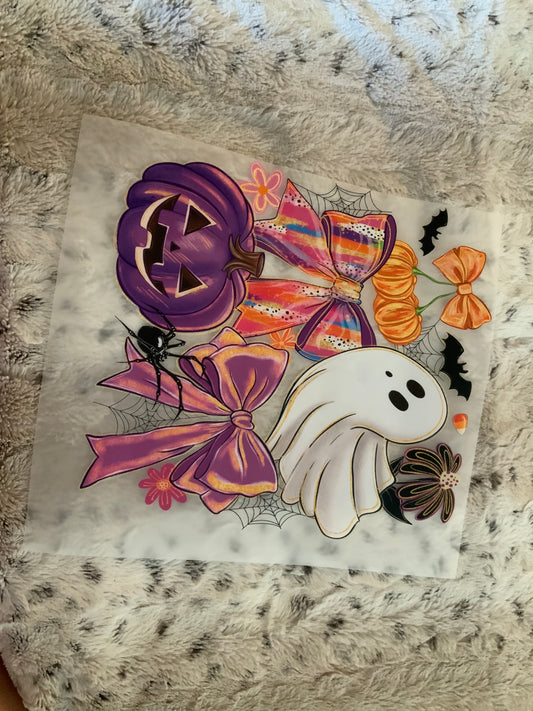 Ghost bows pumpkin neons