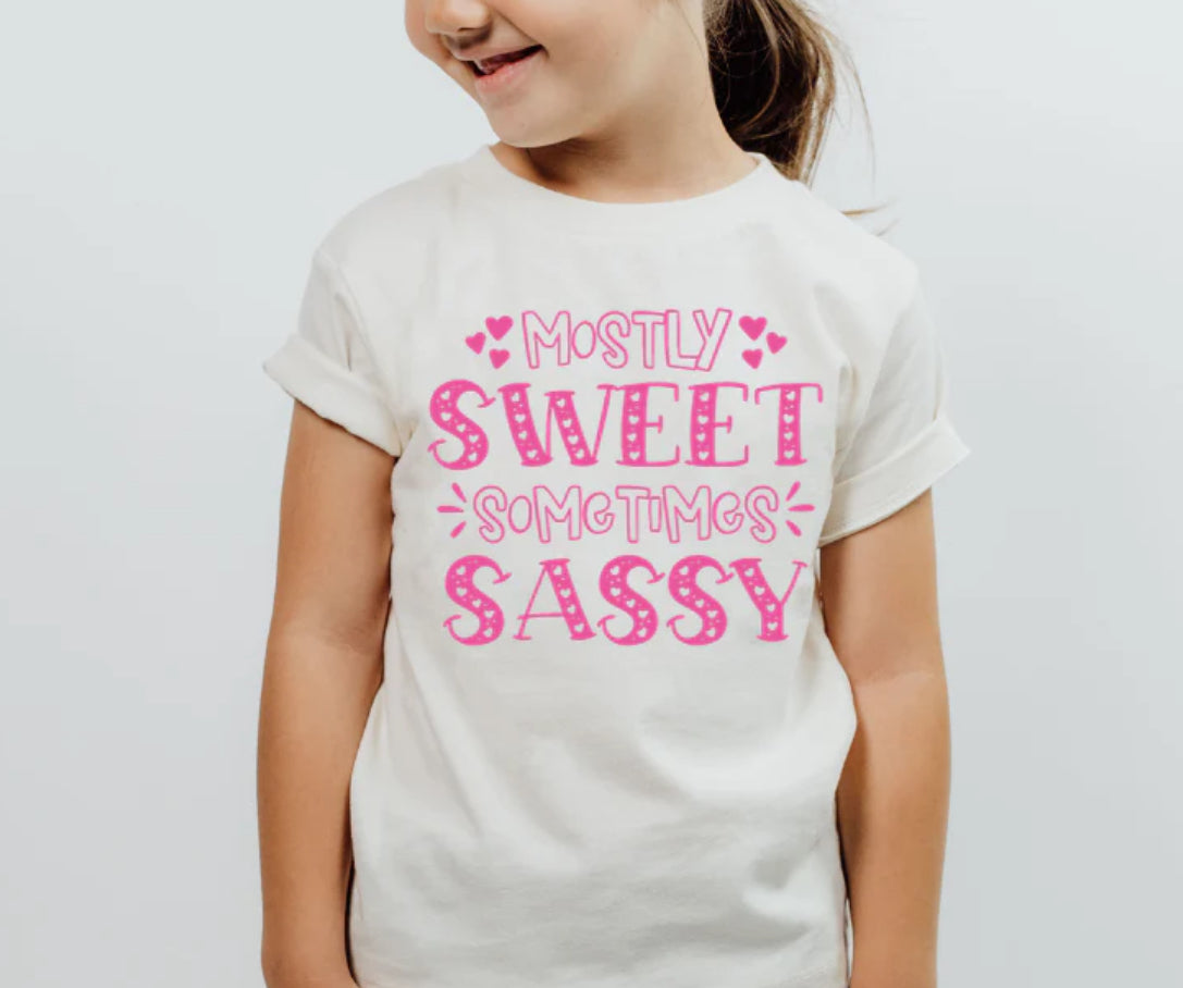 Kid mostly sweet and sassy