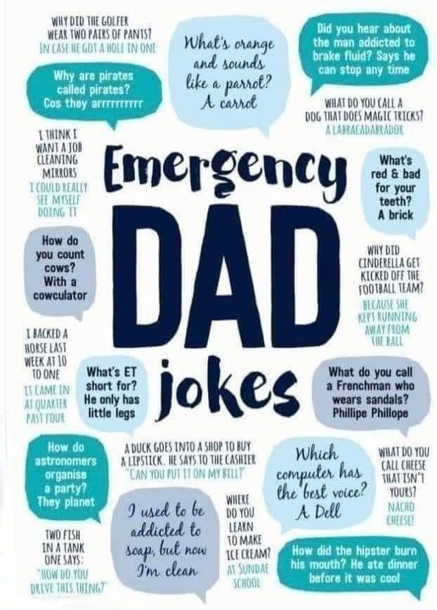 Dad jokes emergency