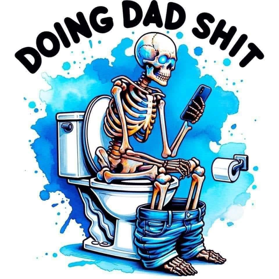 Skelly Doing dad shit