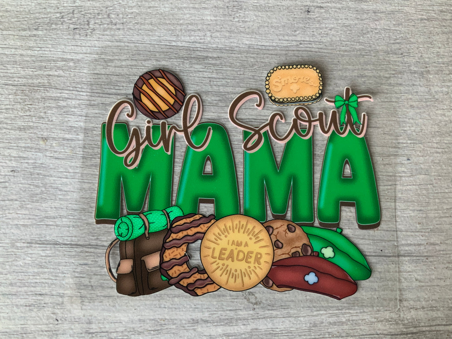 Girl Scout mama