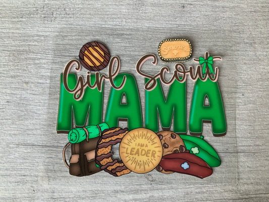 Girl Scout mama