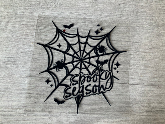 Spider web spooky season