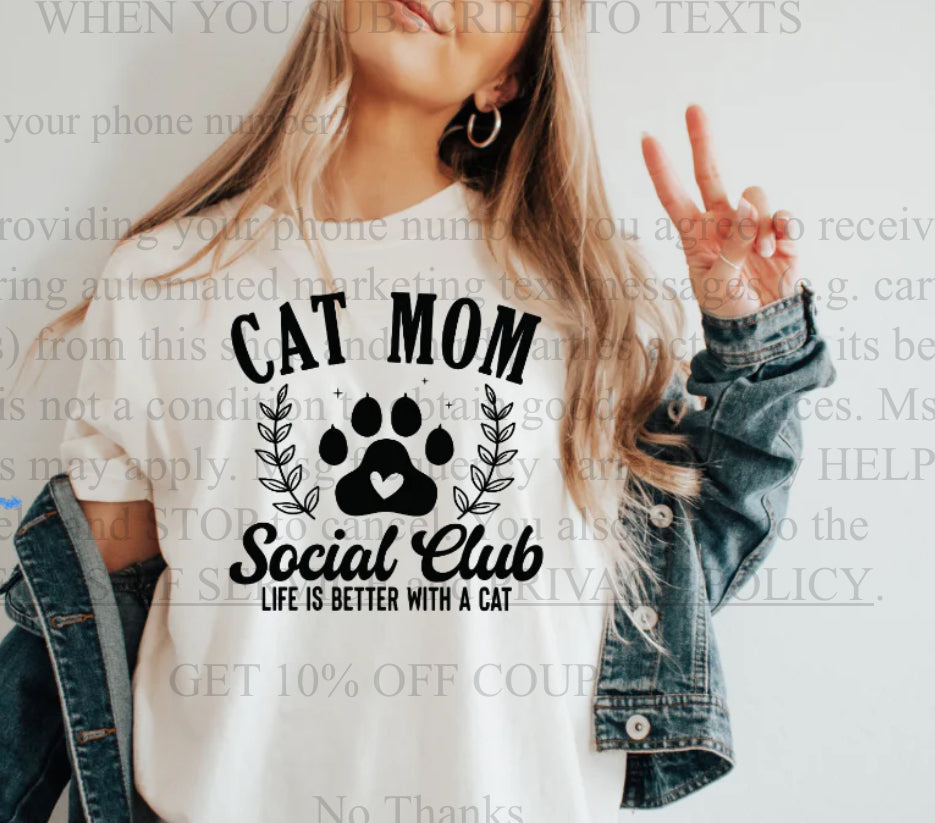 Cat mom