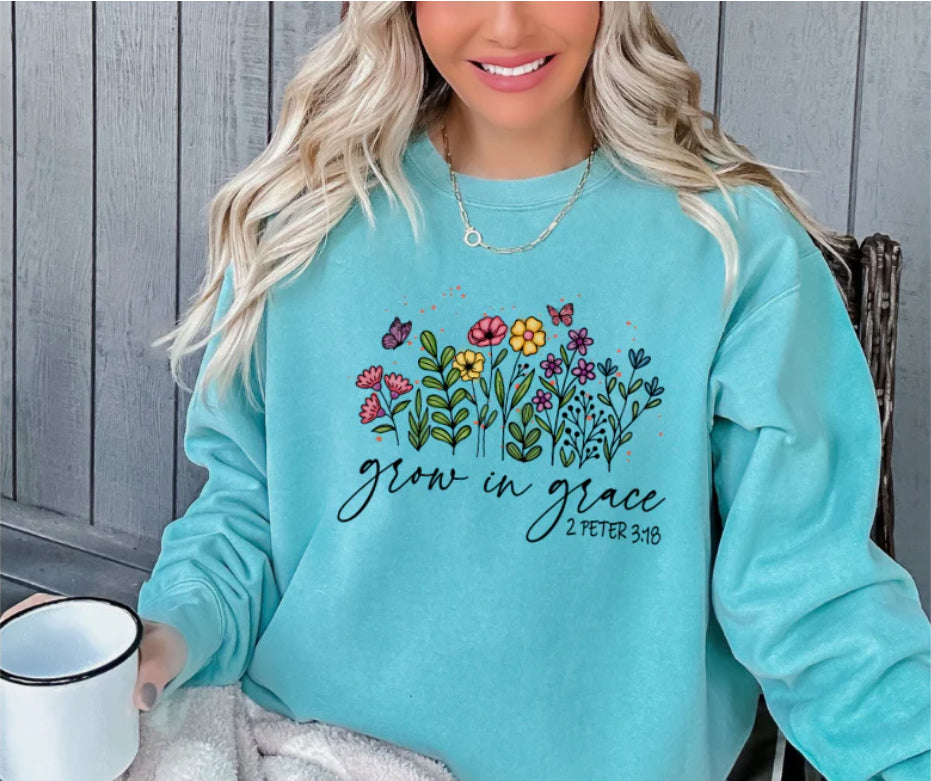 Grow In grace floral