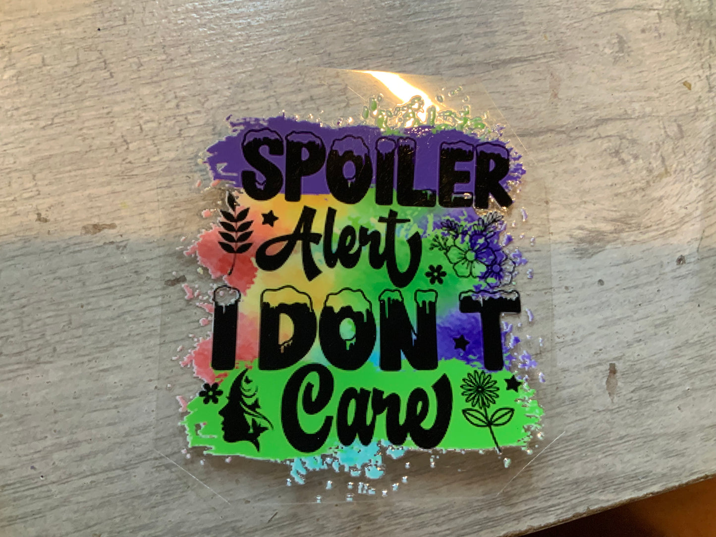 Spoiler alert