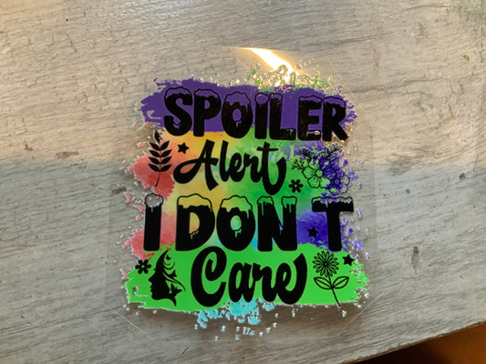 Spoiler alert
