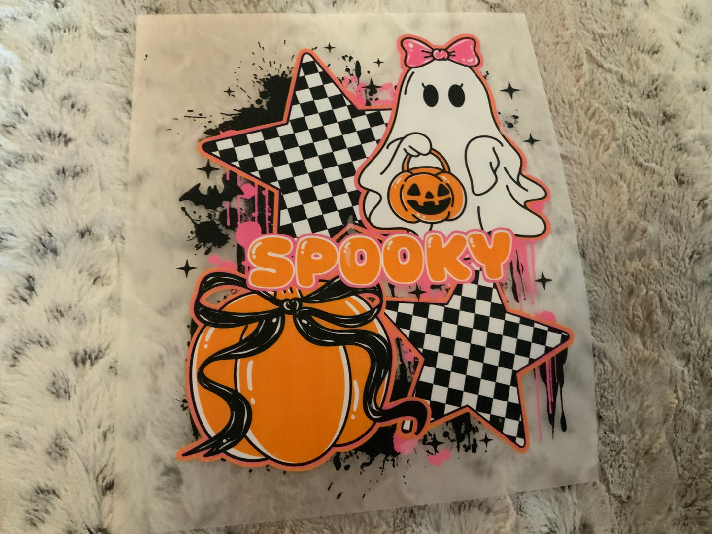 Ghost with stars