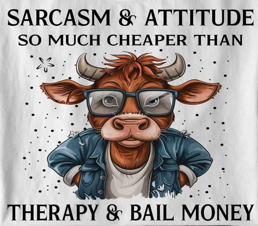 Cow therapy and bail money