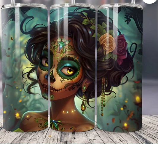 Sugar skull Tiana