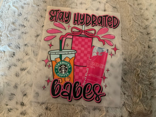 Starbees and Red Bull stay hydrated