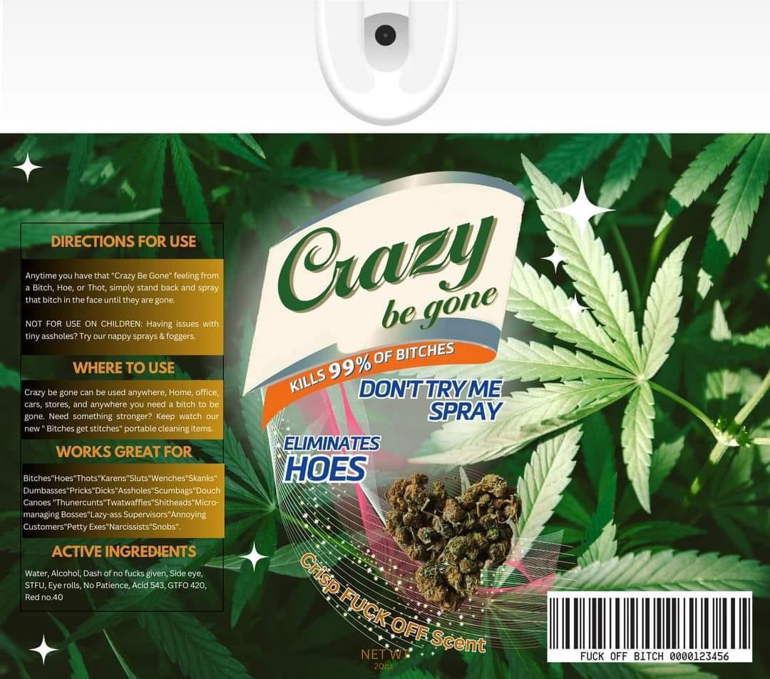 420 crazy spray