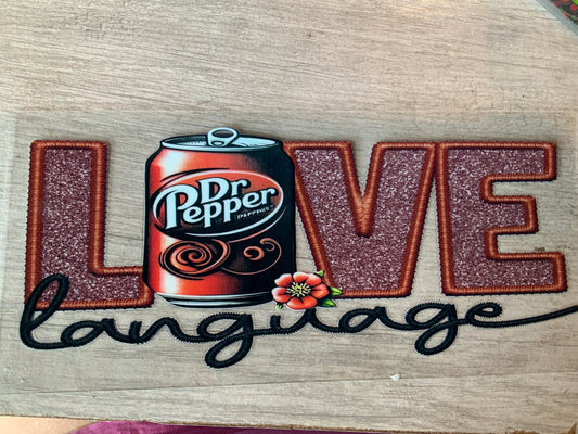 Dr Pepper love language