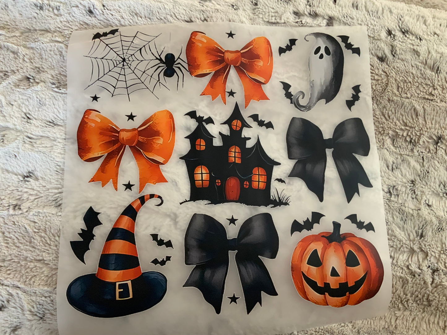 Haunted house bows