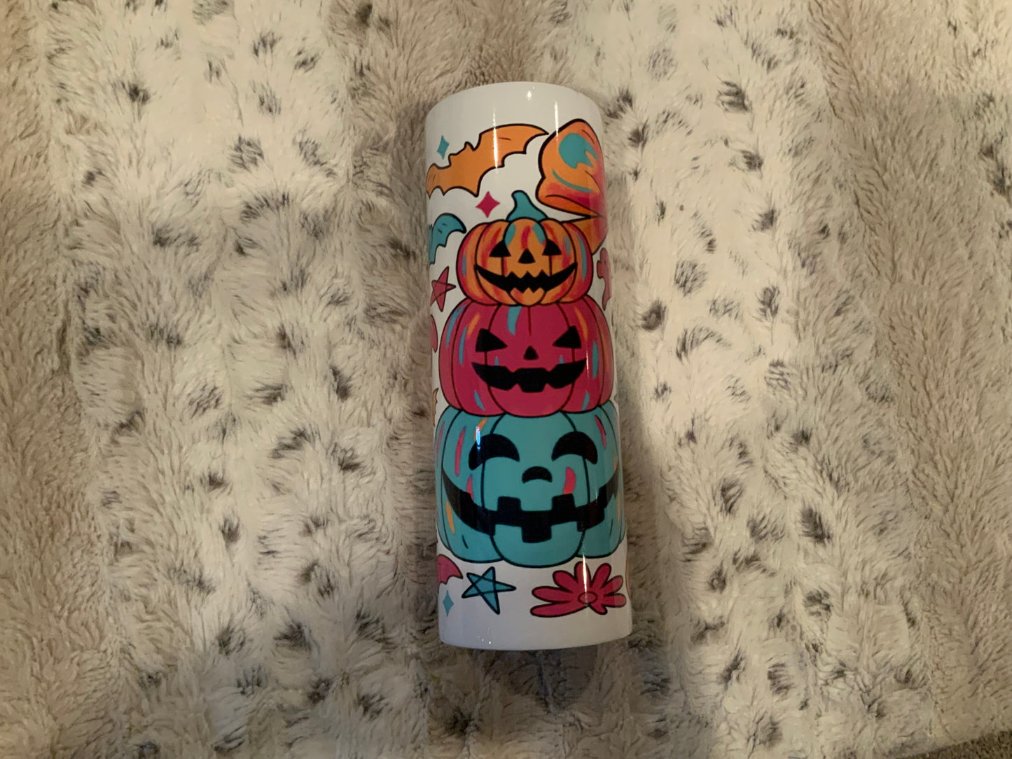 Pumpkin stacks neon