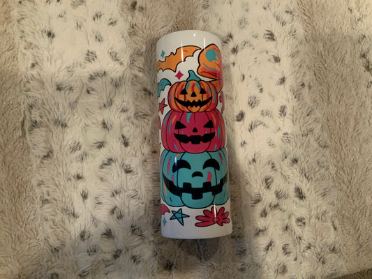 Pumpkin stacks neon