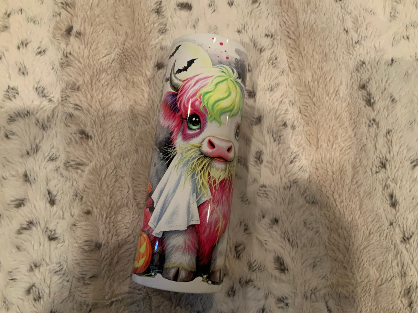 Cow ghost neon