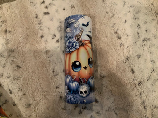 Pumpkin bat blue