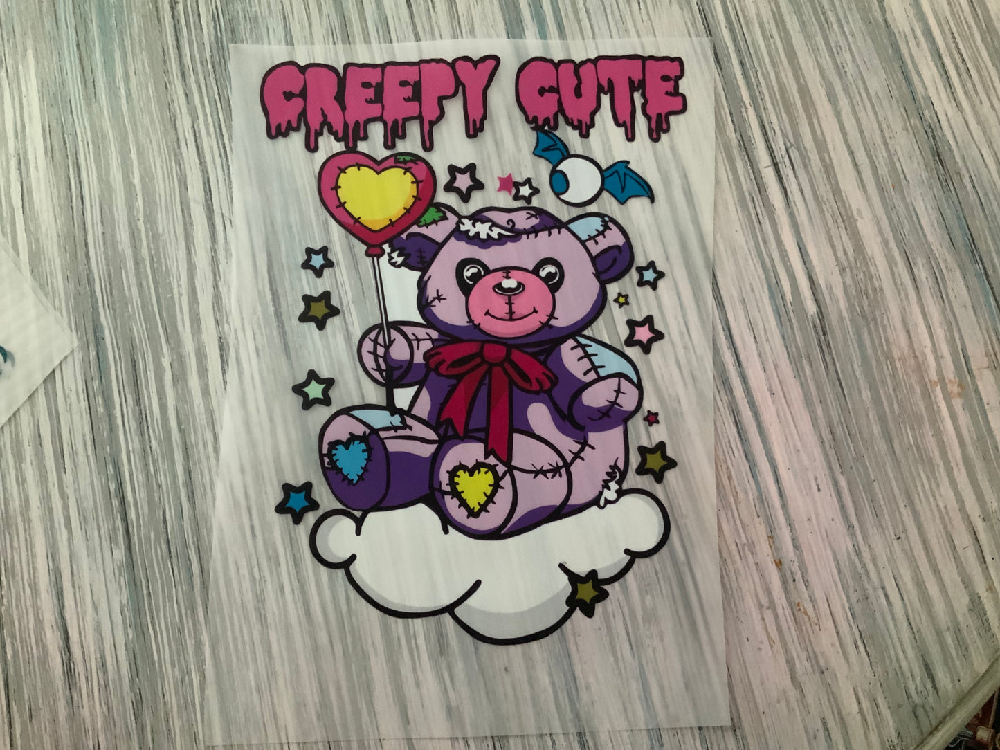 Creepy cute bear