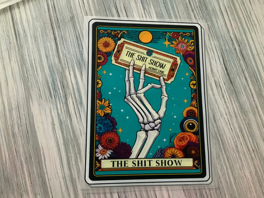 Tarot card the shit show