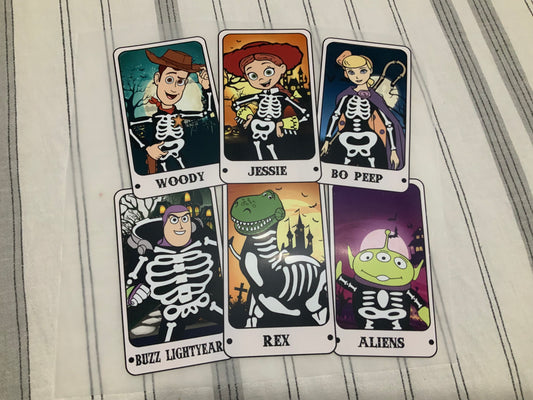 Pixar Halloween tarot