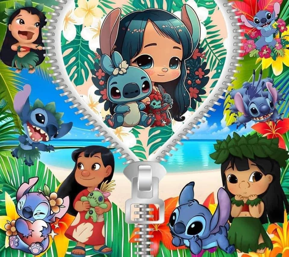 Alien and lilo zipper