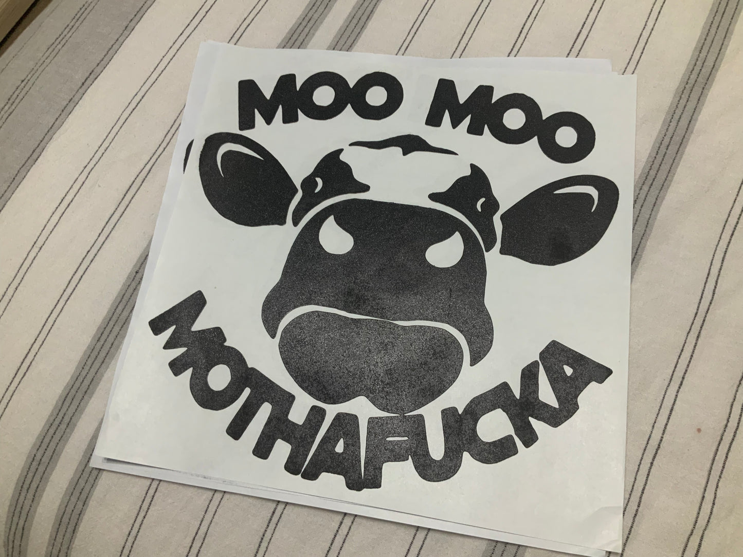 Moo moo mother f