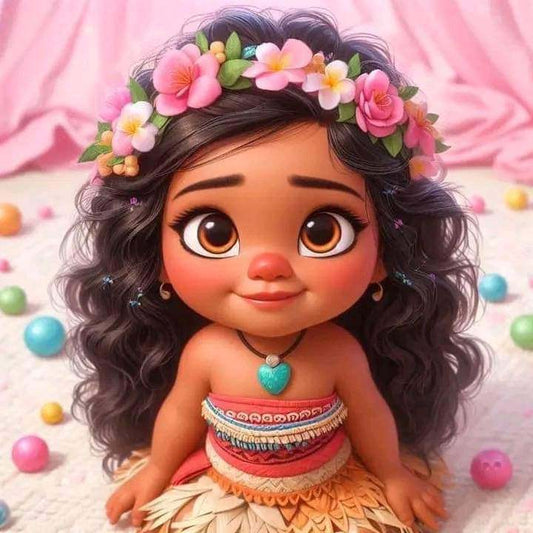 Baby Moana flowers