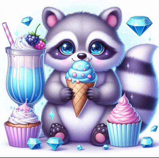 Sweet raccoon