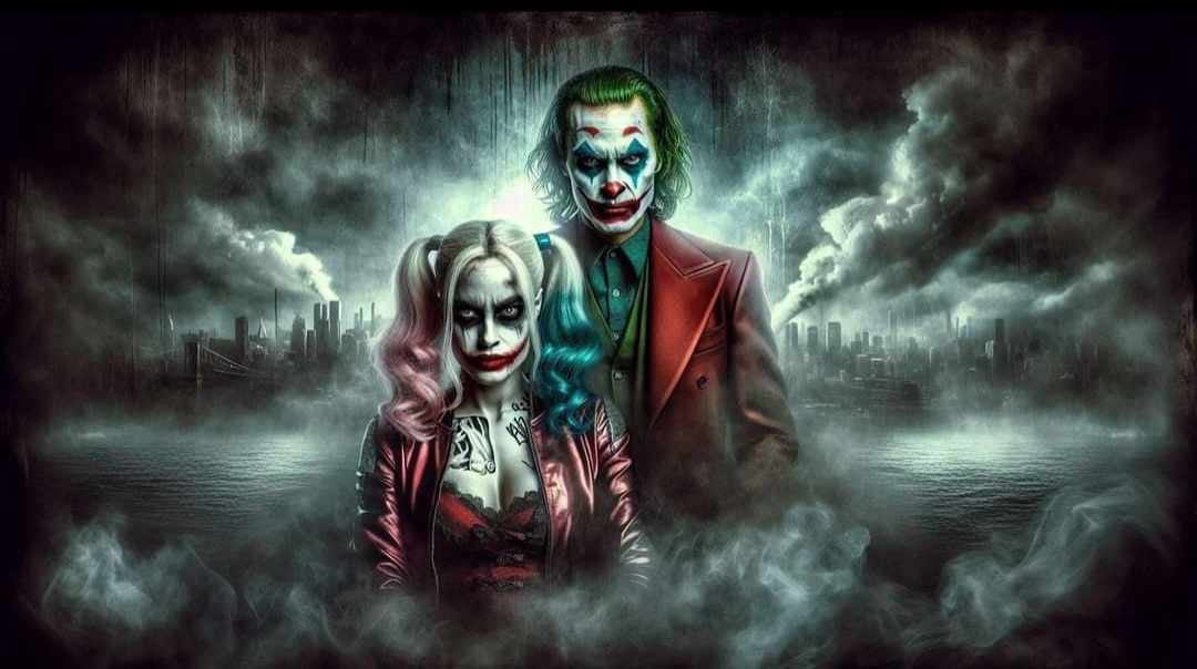 Joker and Harley smoke