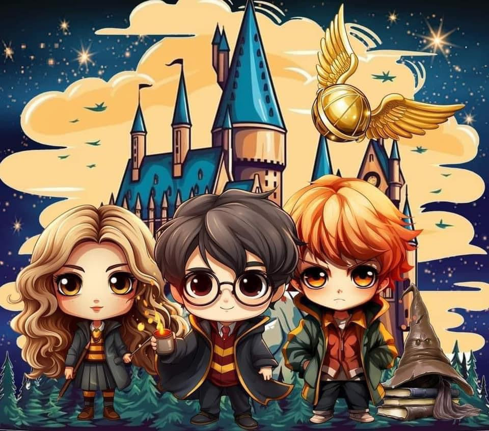 Hp cartoon friends