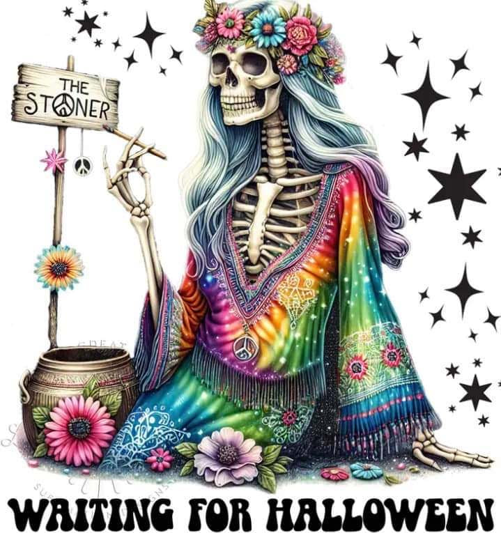 H stoner waiting for Halloween