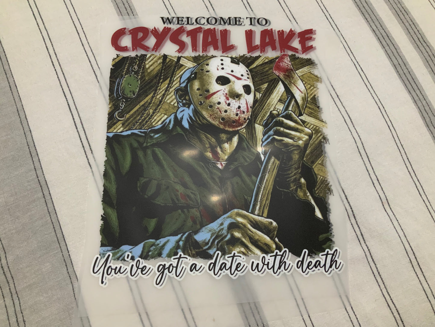 Jason welcome to Crystal lake