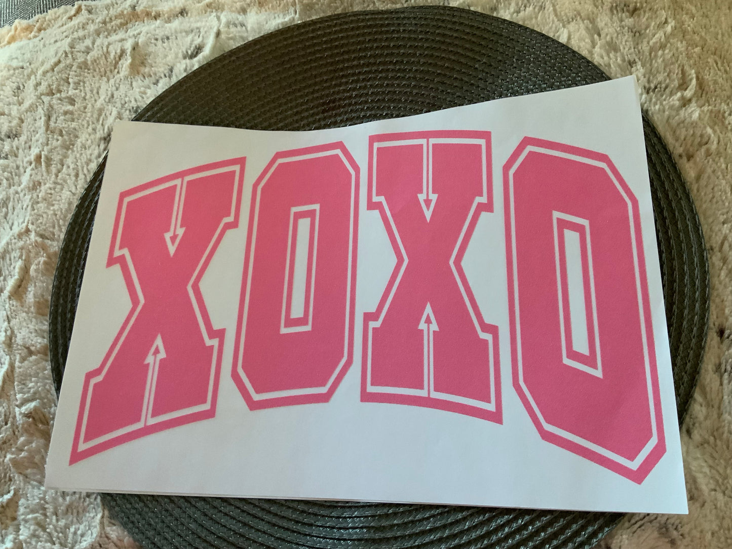 Xoxo pink